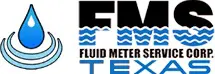 A logo of the water meter company